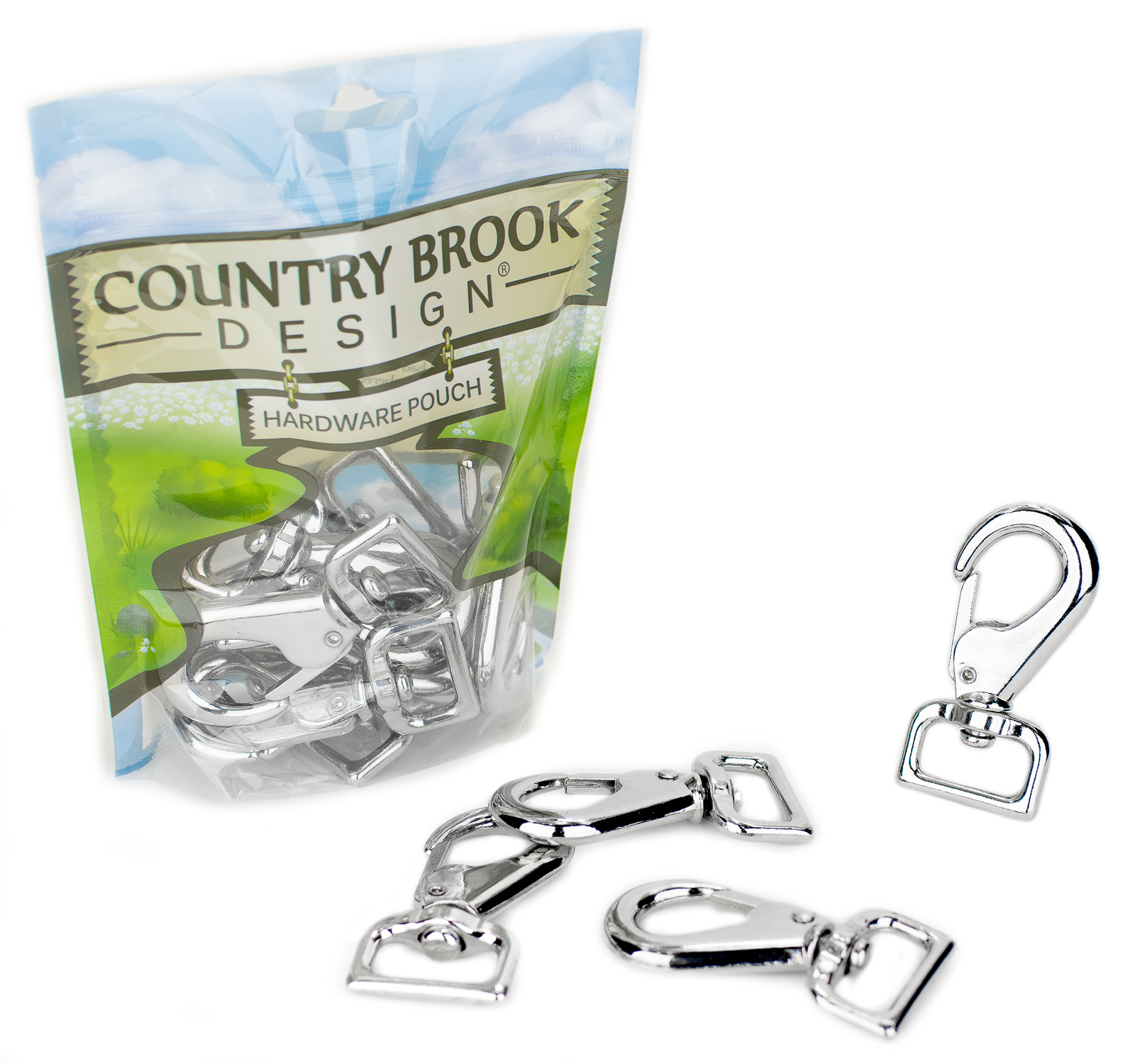 25 Country Brook Design® 1 Inch Nickel Plated S-Hooks